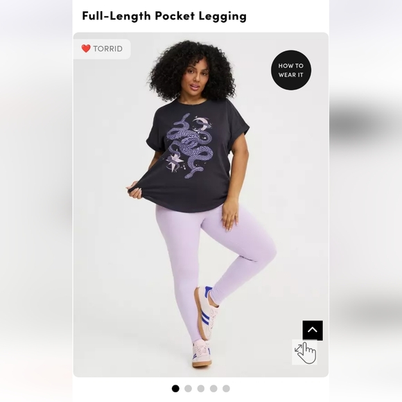 torrid Pants - torrid English Hycinth Full-Length Pocket Legging